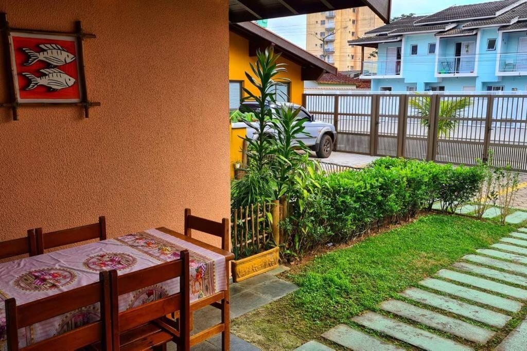 100Mts Da Praia Com Churrasqueira, Piscina E Wi-Fi Caraguatatuba Exterior photo