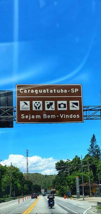100Mts Da Praia Com Churrasqueira, Piscina E Wi-Fi Caraguatatuba Exterior photo
